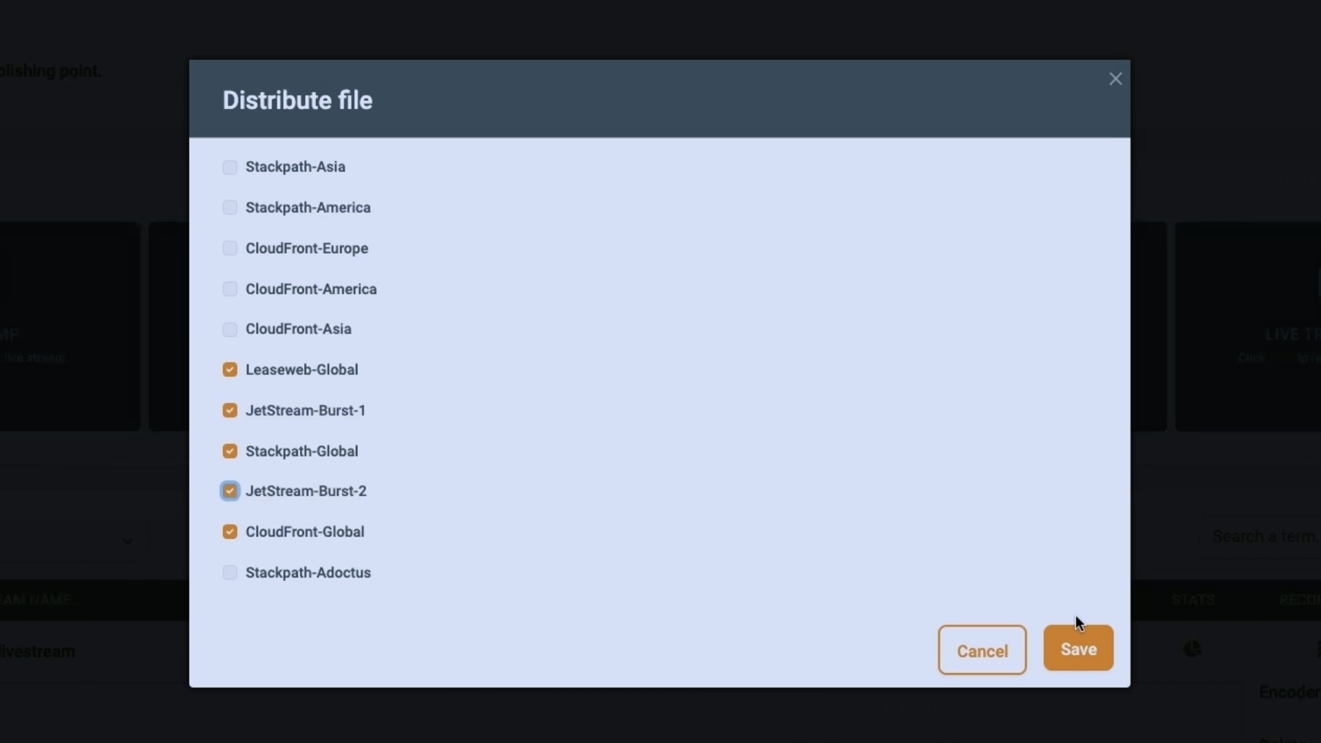 How to distribute videos and streams over multiple CDNs