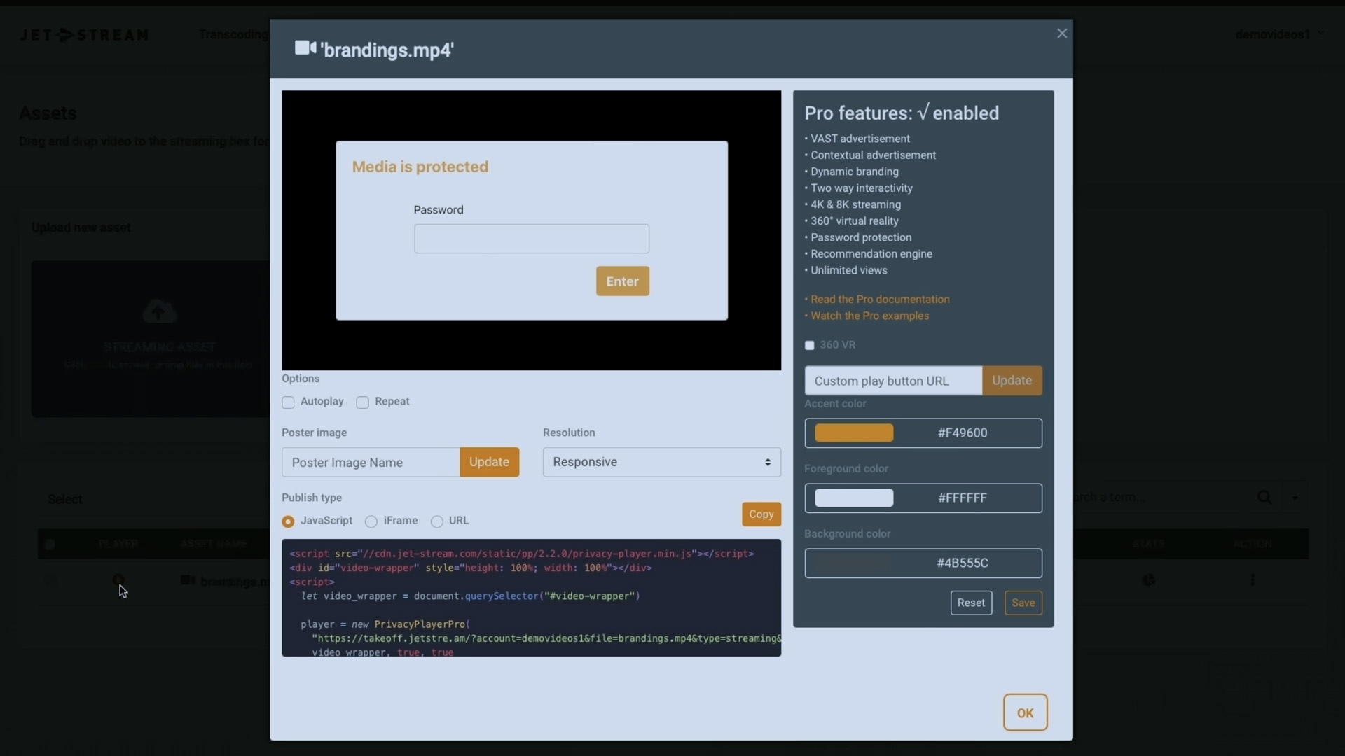 How to password protect, geo fence or signed URL videos and live streams.