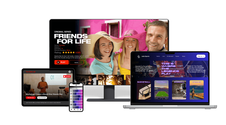 Build your own OTT video platform with Jet-Stream OTT. 