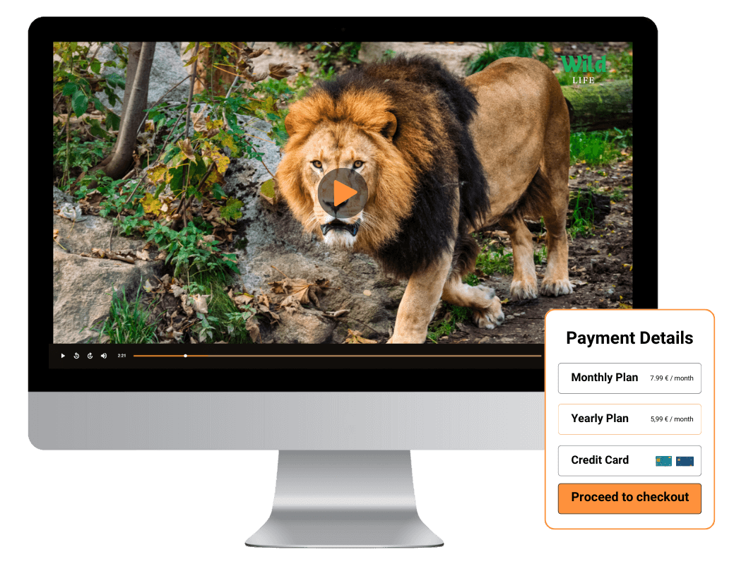 Monetise your content.
Your way.
&nbsp;
