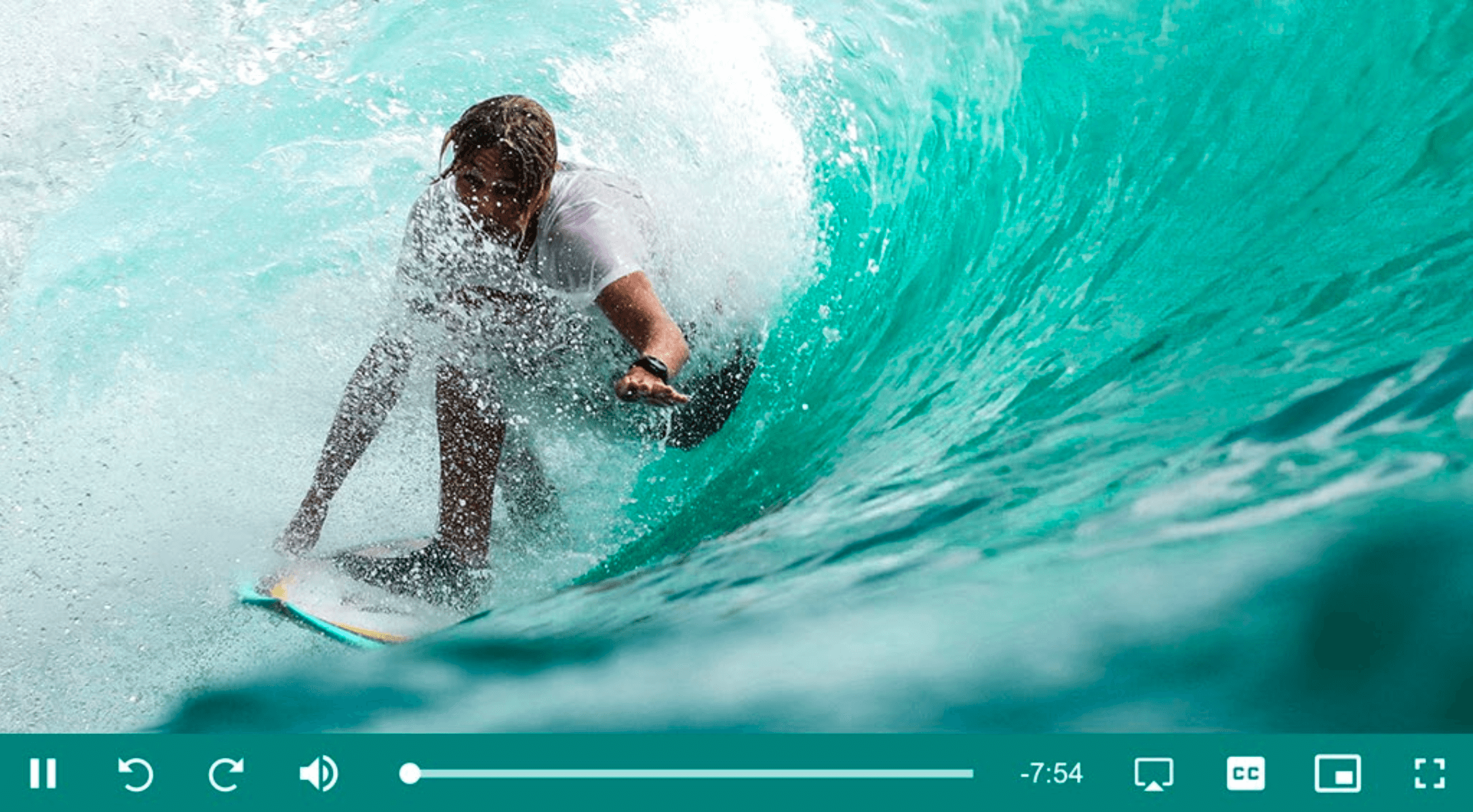 Privacy Player Pro - branded video player. Interactive video player. Javascript API. HTML5. Custom player.